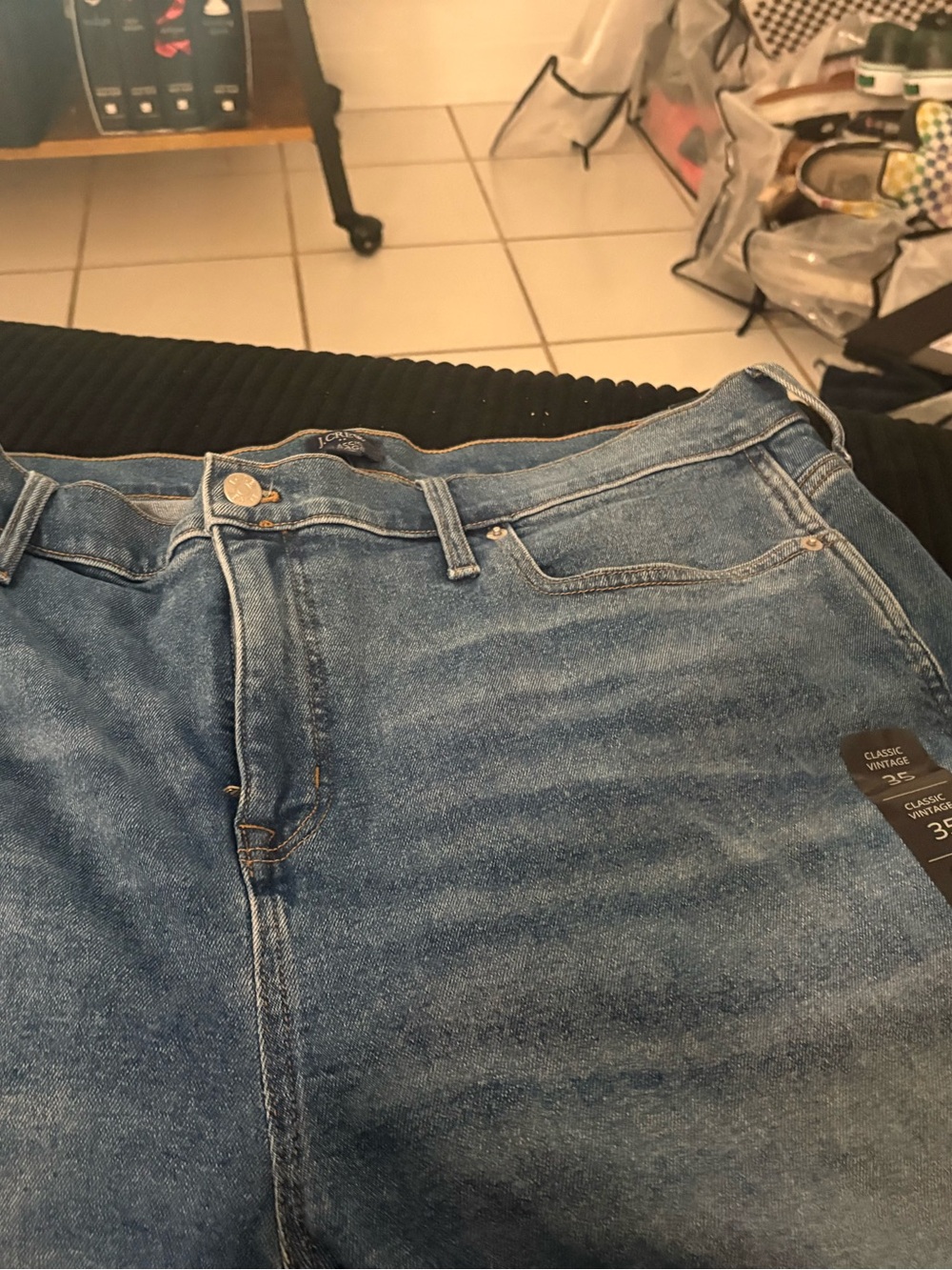J. Crew Factory Classic Vintage Light Blue Jeans